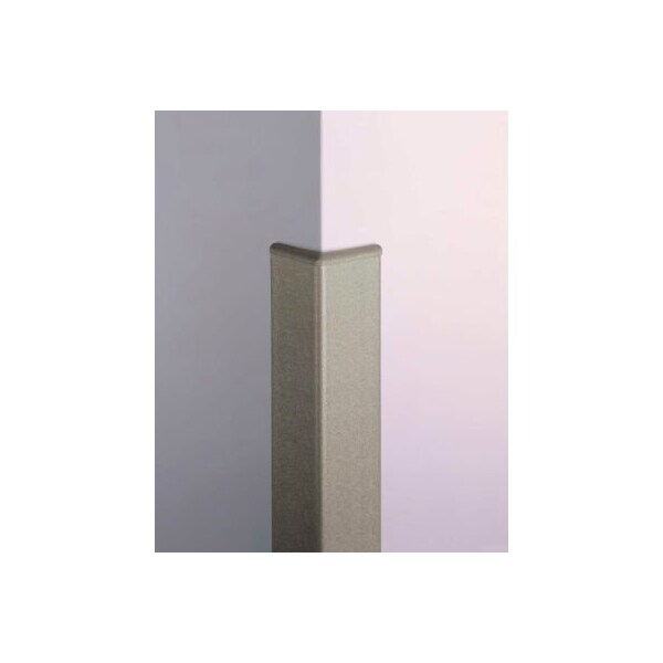 Pawling Pawling CGP-10-4-648 Surface Mounted Corner Guard PETG Over Aluminum, 3" Wing x 4', 90 Degree CGP-10-4-648 - main
